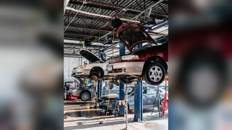 A Garage is a Place Where Cars Repair