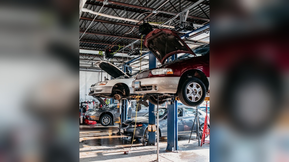 A Garage is a Place Where Cars Repair