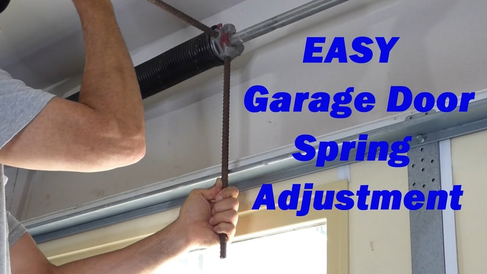 Adjusting Garage Door Springs