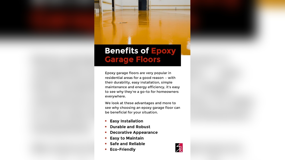 Benefits of Epoxy Garage Floor