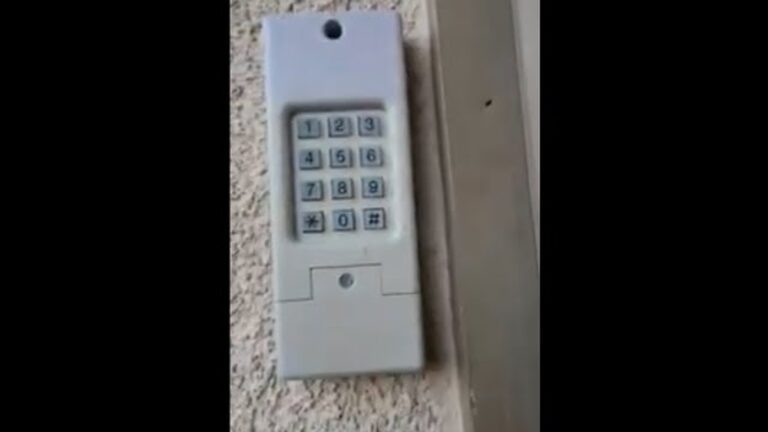 Clicker Garage Door Keypad Reset