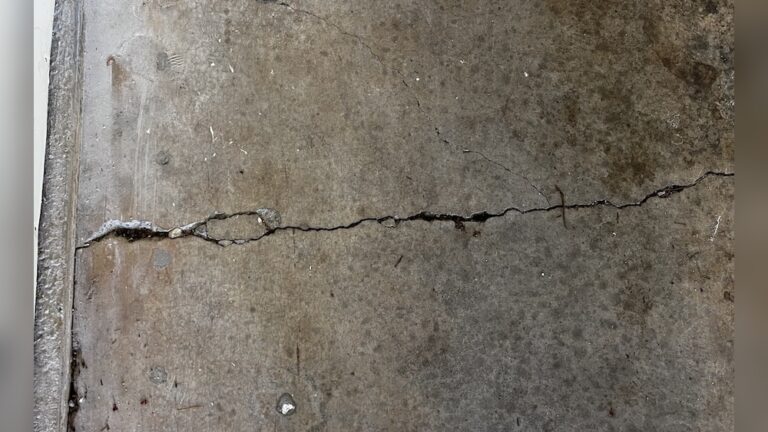 Cracks in Garage Floor