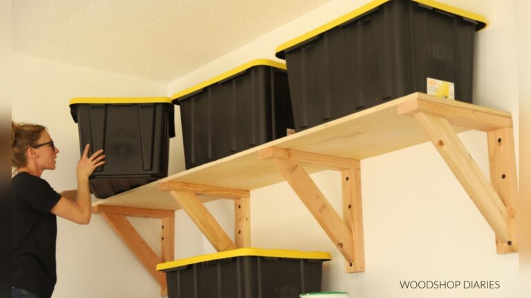 Diy Garage Shelves