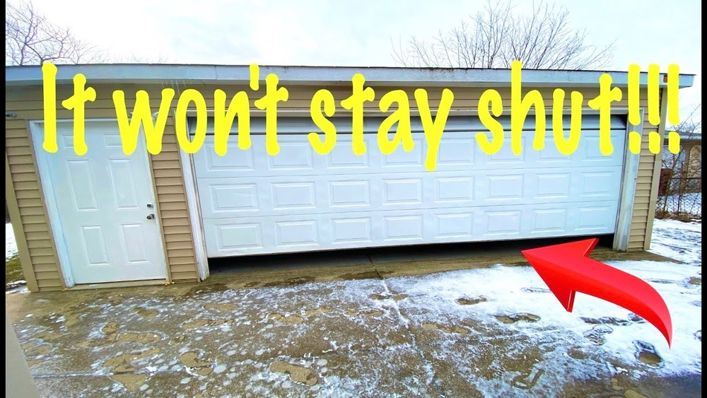 Garage Door Almost Closes Then Goes Back Up
