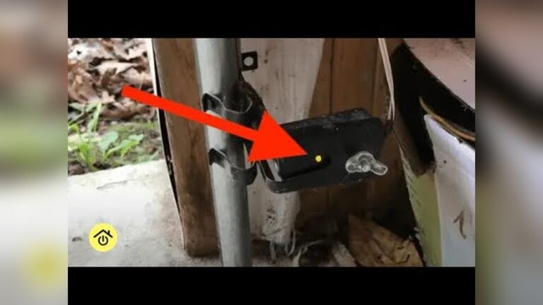 Garage Door Sensor Yellow