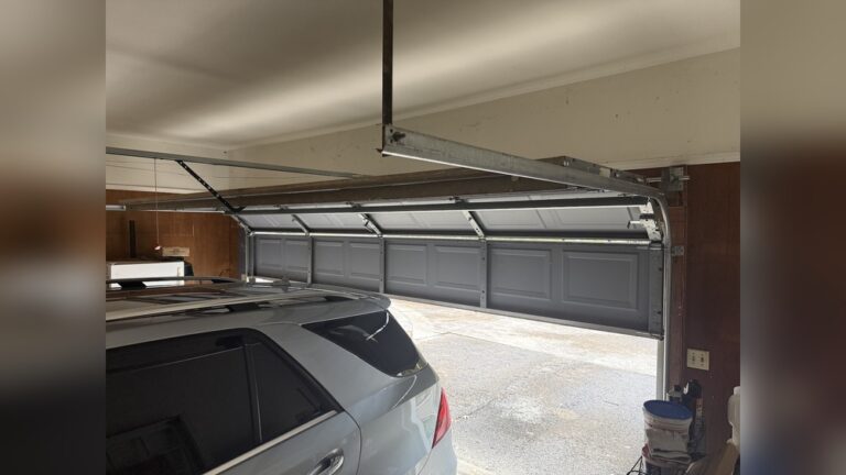 Garage Door Stops When Opening