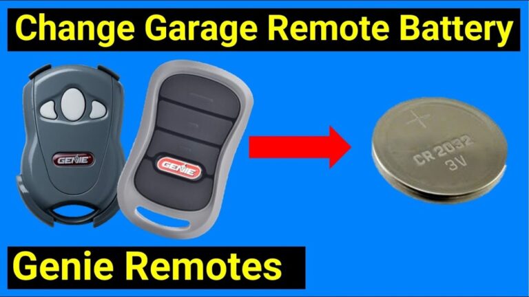 Genie Garage Door Openers Batteries