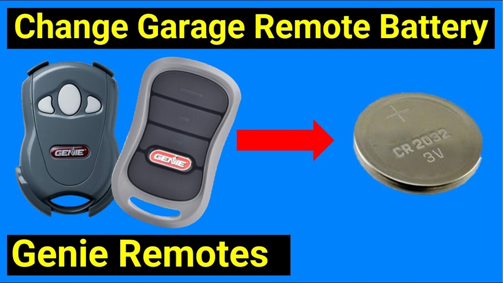Genie Garage Door Openers Batteries