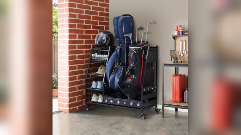 Golf Organizer for Garage