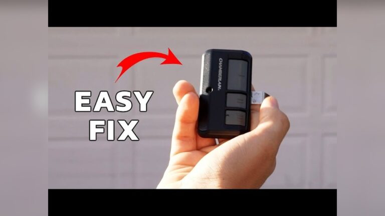 How a Garage Door Remote Works