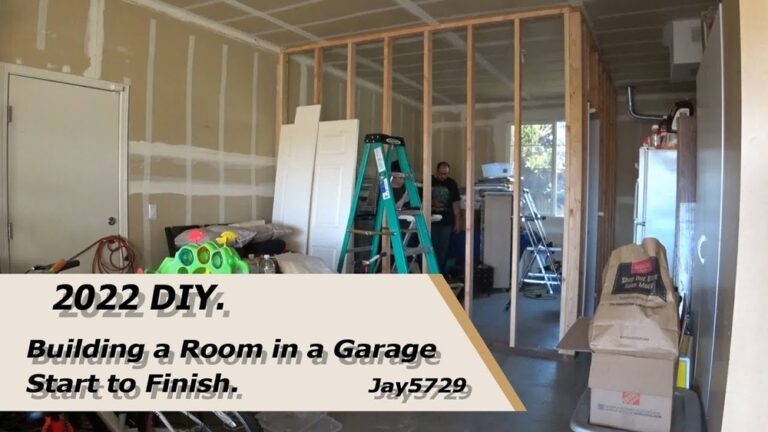 How to Build a Room in a Garage