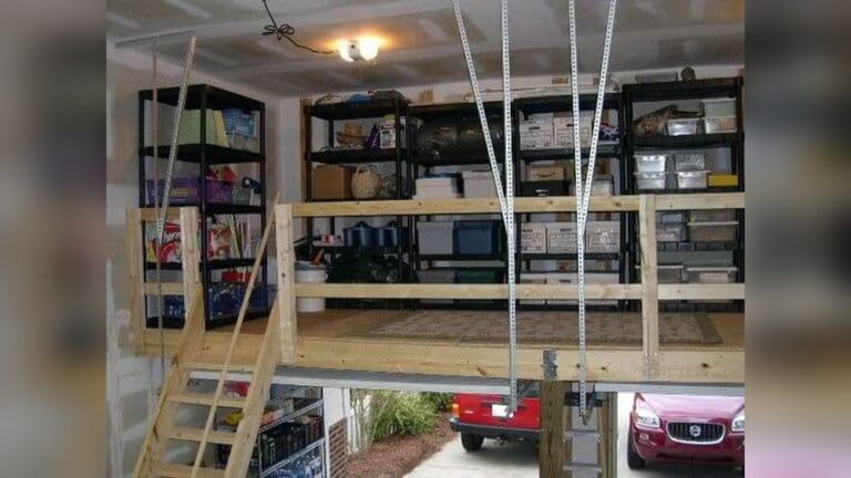 How to Build Garage Storage Loft