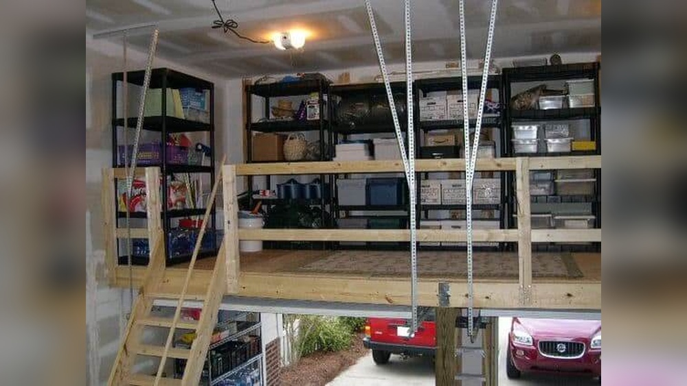 How to Build Garage Storage Loft
