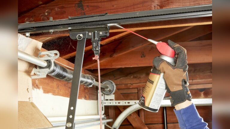 How to Clean Garage Door Tracks