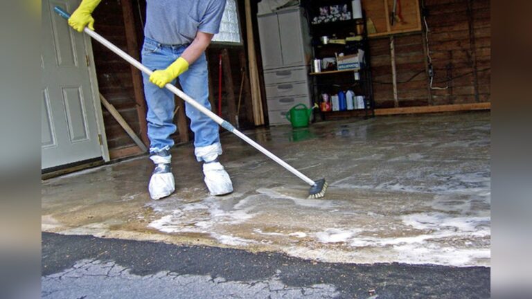 How to Clean Garage Floors