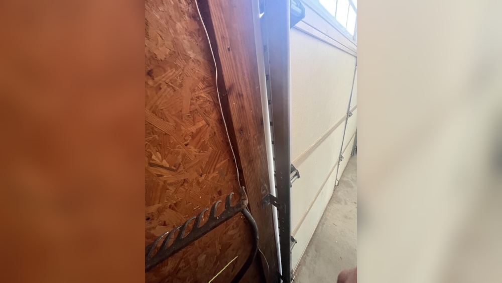 How to Fix Gap on One Side of Garage Door