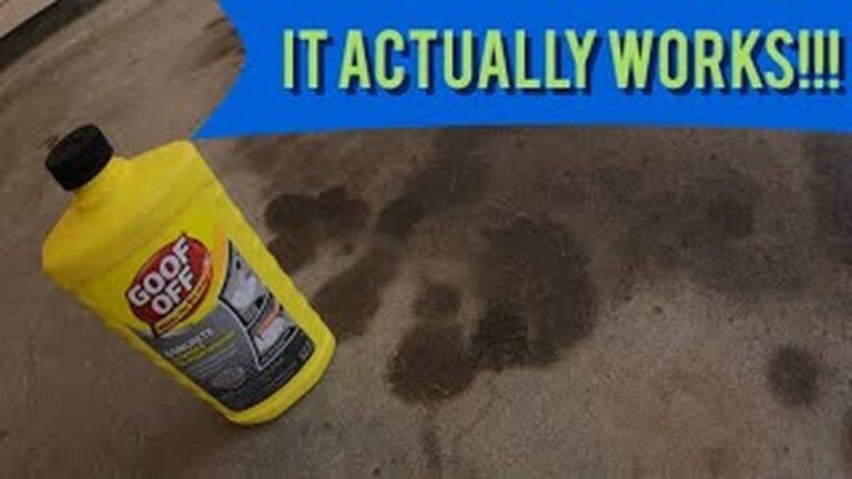 How to Get Oil Out of Concrete