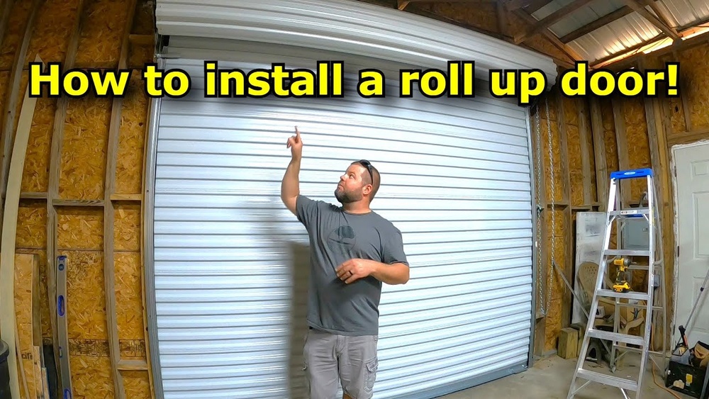 How to Install a Roll Up Garage Door
