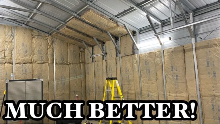 How to Insulate a Metal Garage