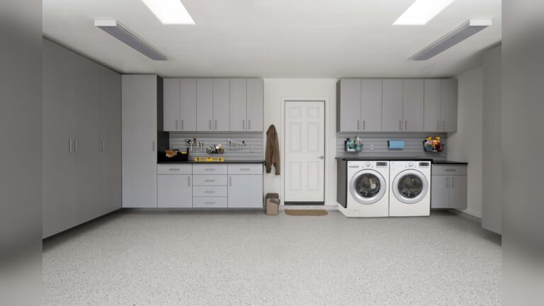 How to Keep a Garage Laundry Room Clean