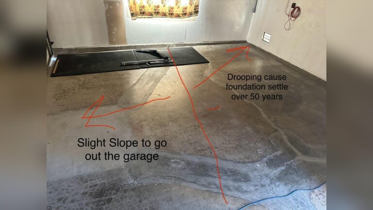 How to Level a Garage Floor