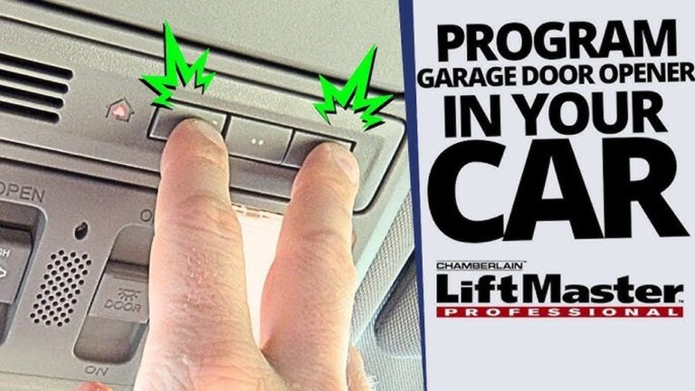 How to Program Liftmaster to Car With Remote