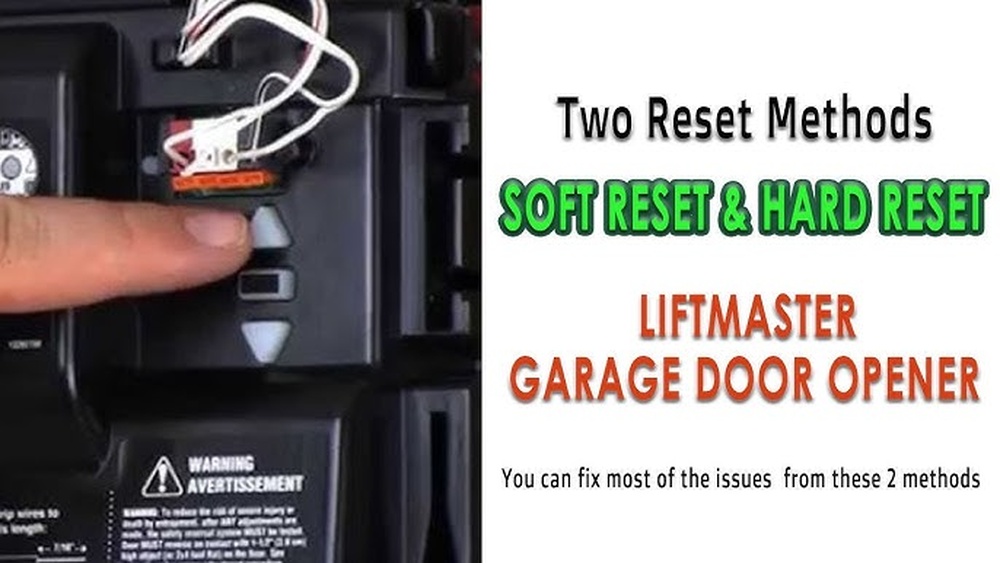 How to Reset Liftmaster Garage Door Opener