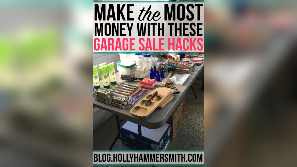 How to Sell Everything at a Garage Sale