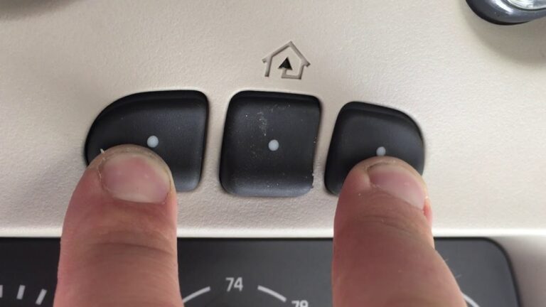 How to Set Up Garage Door Opener in Car