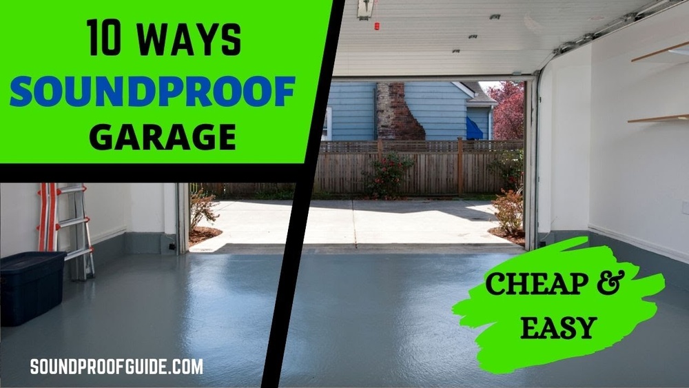 How to Soundproof a Garage