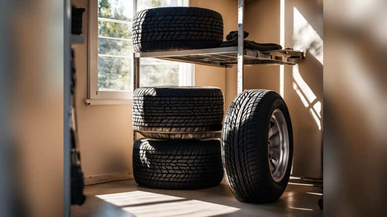 How to Store Tires in Garage