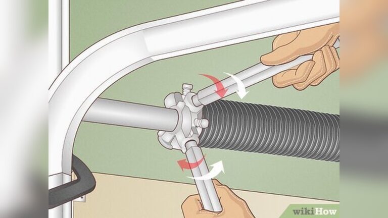 How to Tighten Garage Door Springs