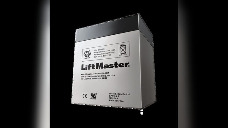 Liftmaster Garage Door Opener Battery Replacement