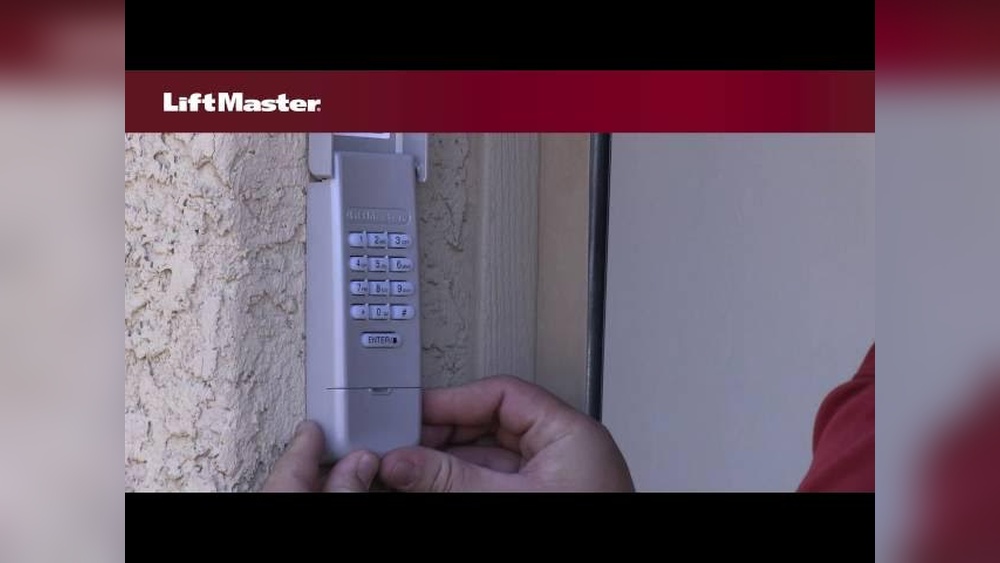 Liftmaster Keypad Battery Replacement
