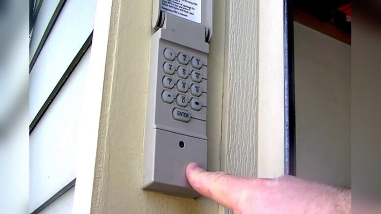 Program Garage Door Keypad