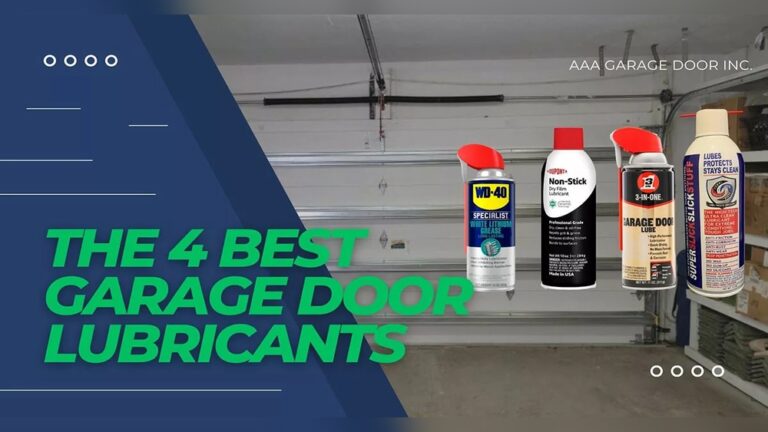 What is the Best Garage Door Lubricant